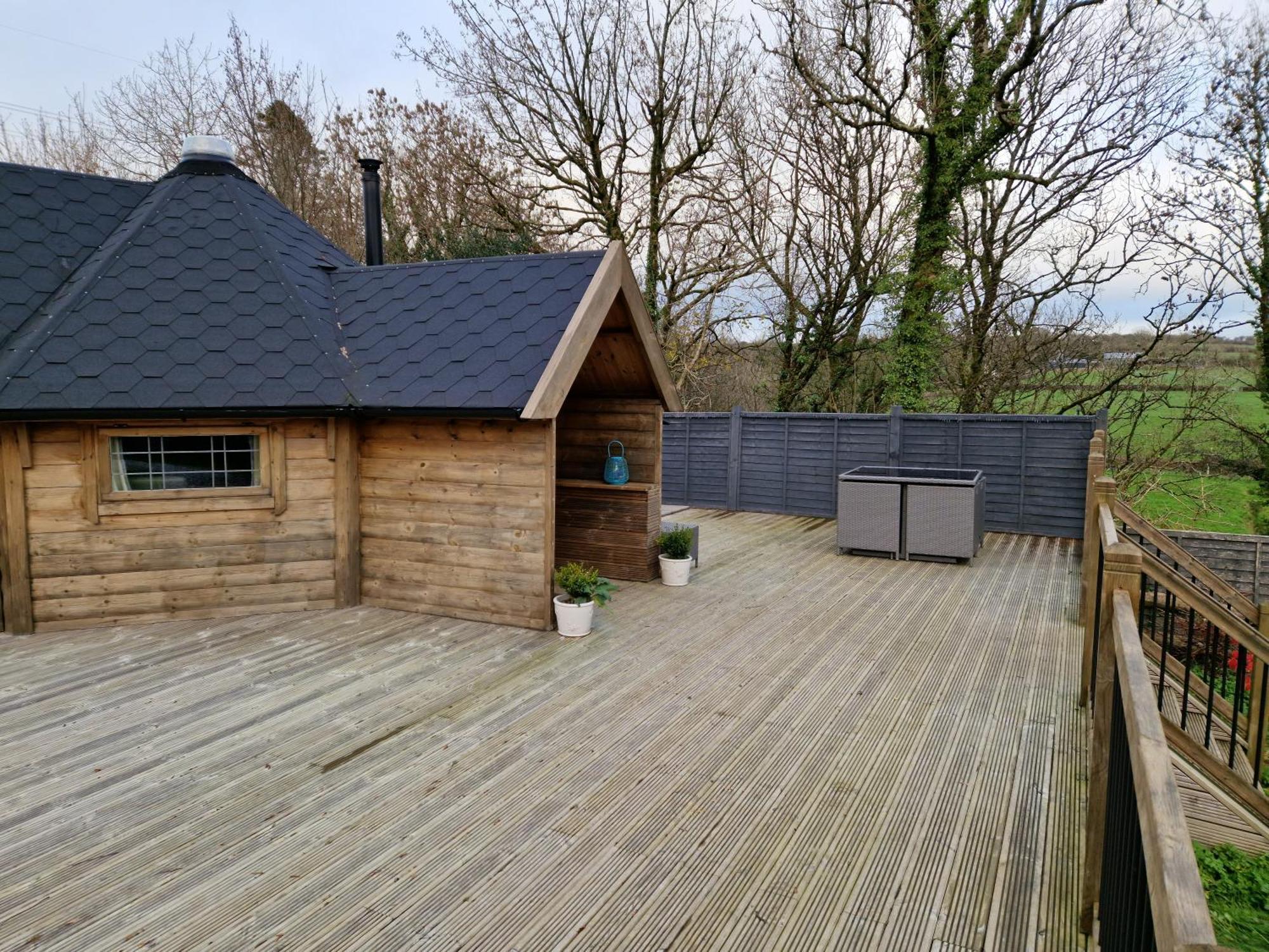 The Hive - Unique Log Cabin With Wood Burning Stove Ludchurch Exterior foto